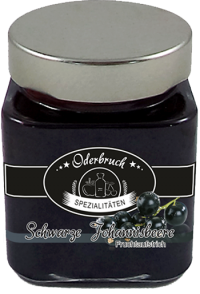 "Traumbär"  - Schwarze-Johannisbeermarmelade von Oderbruch Spezialitäten